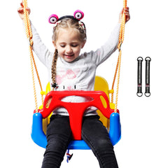 RedSwing 3-in-1 baby swing seat blue shows growth-ready versatility for ages from infancy to teens.