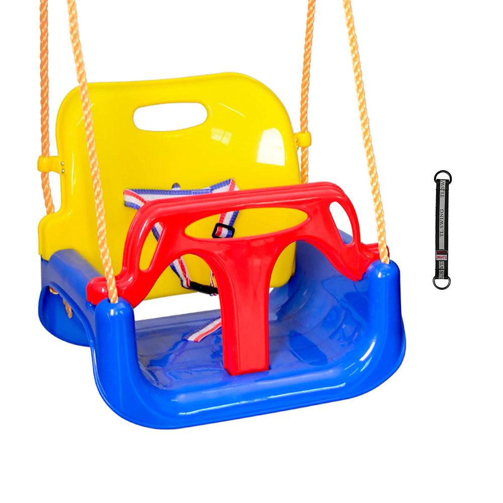 RedSwing four nylon ropes distribute weight evenly for stable and balanced swinging.