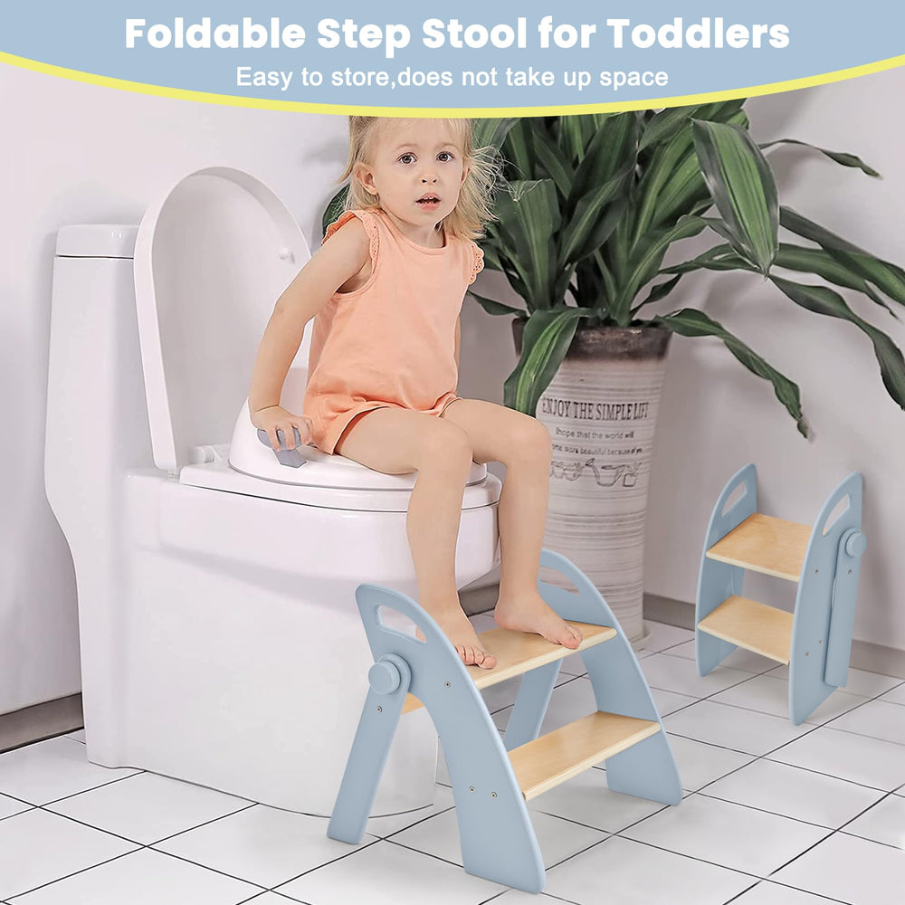 Reeple step stool non-slip pads underside for secure placement