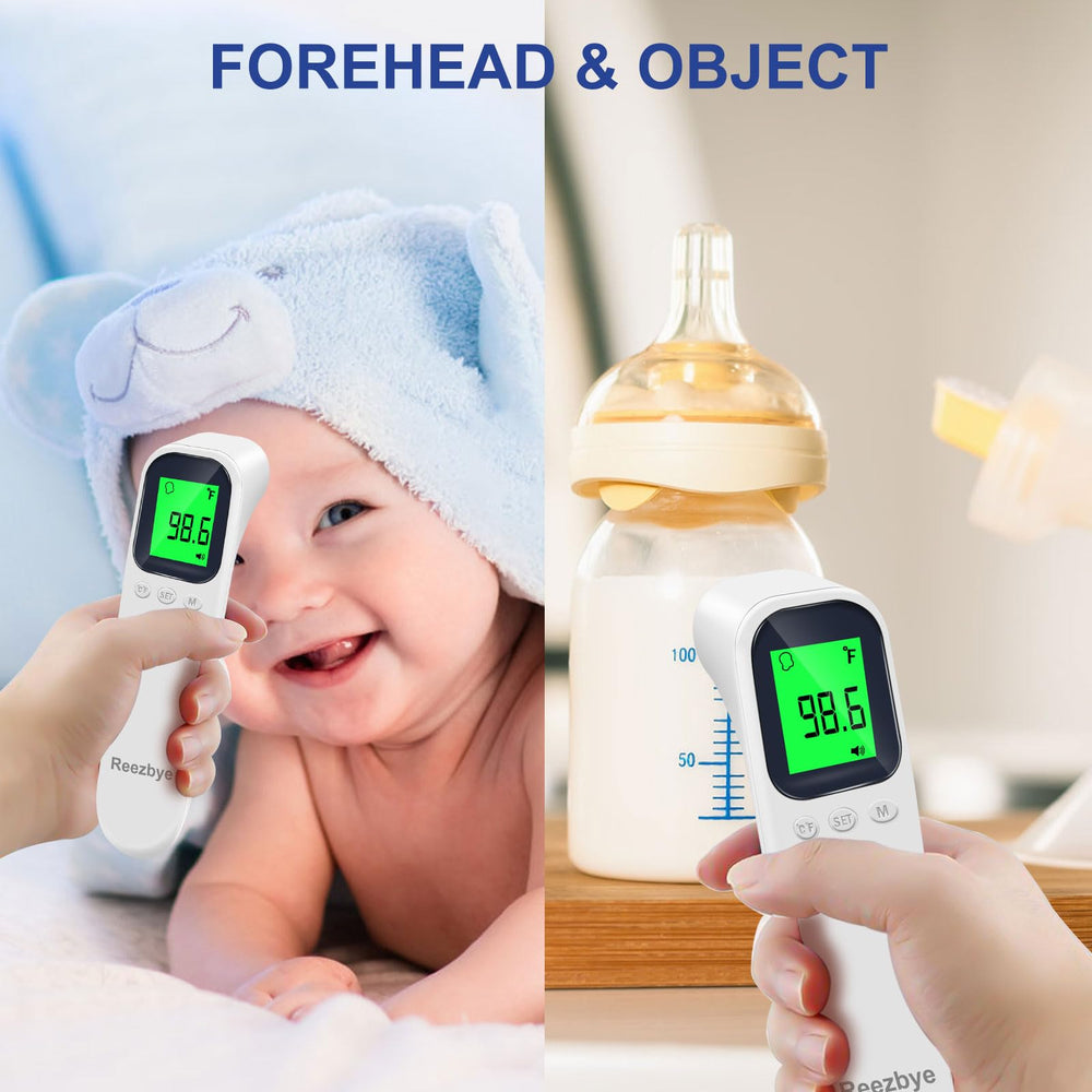Reezbye memory-storage-thermometer stores 32 readings for trend tracking.