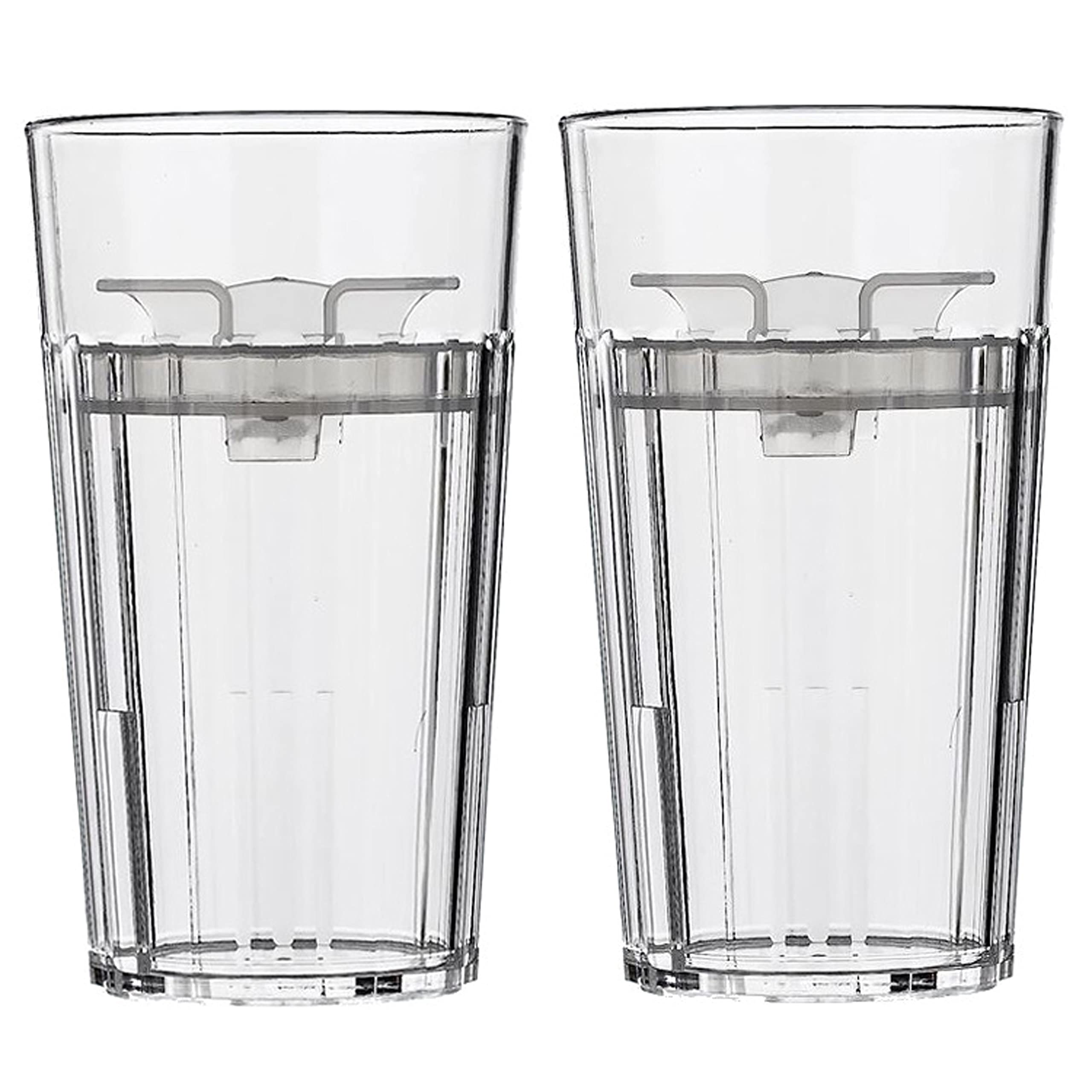Reflo Smart Cup bundle clear front showing two-pack for toddler transition