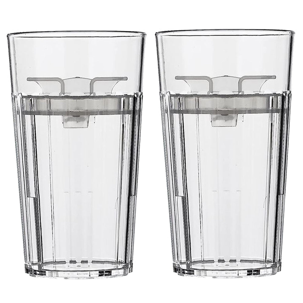 Reflo Smart Cup bundle clear front showing two-pack for toddler transition