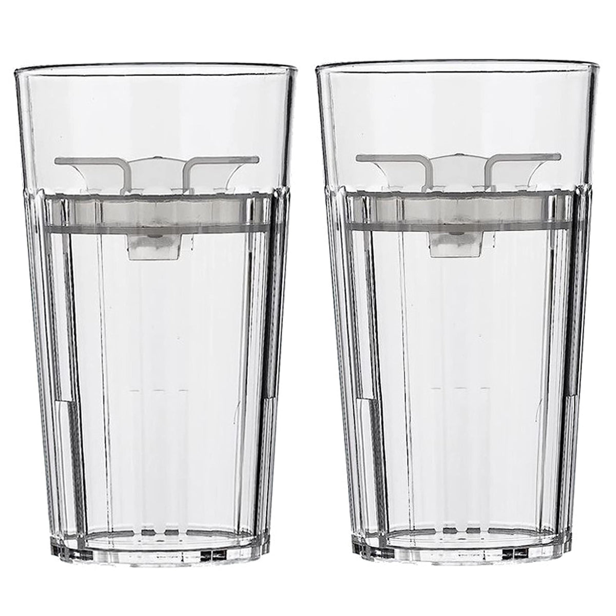 Reflo Smart Cup bundle clear front showing two-pack for toddler transition