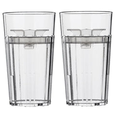 Reflo Smart Cup bundle clear front showing two-pack for toddler transition
