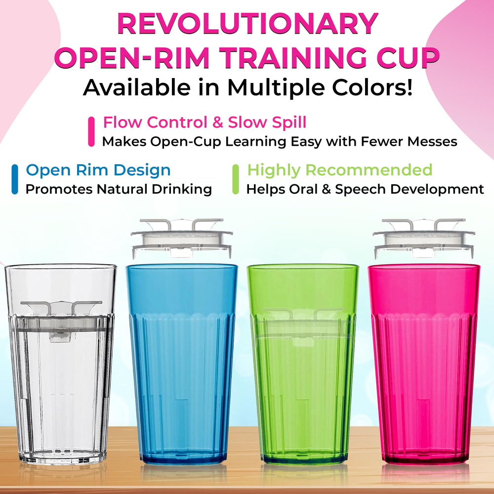 Reflo Smart Cup Dishwasher-Safe Top Rack enables easy cleaning after meals.
