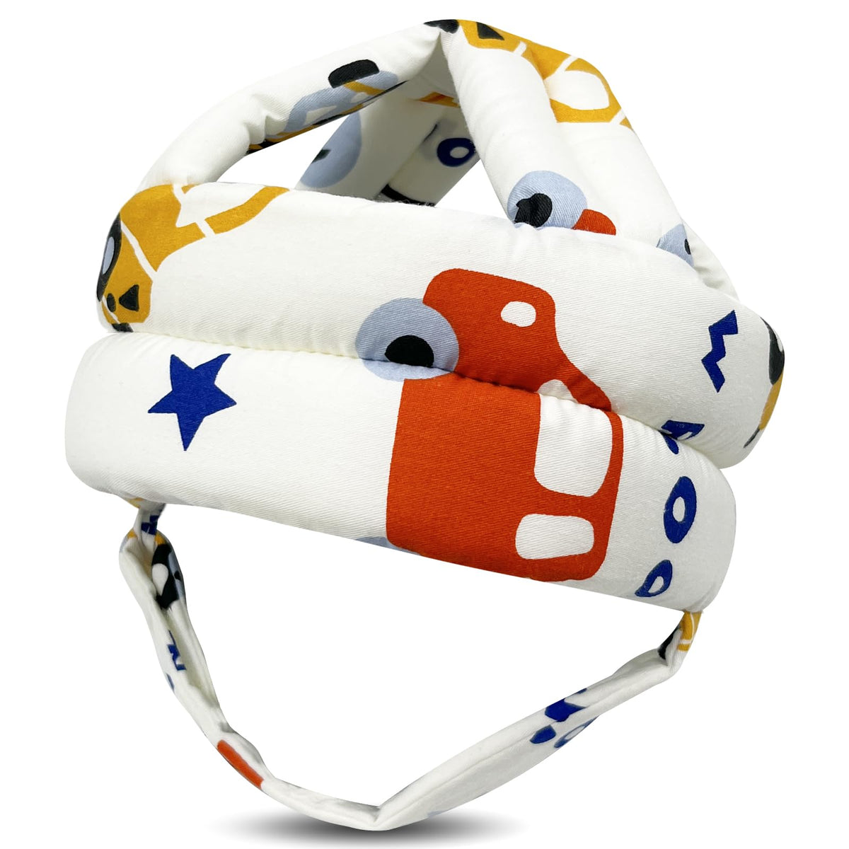 REFLYAWAY baby head protector provides 360 protection during crawling and walking.