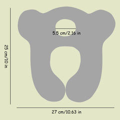 REFLYAWAY car-seat neck support 28x26x4 cm sized for small riders.