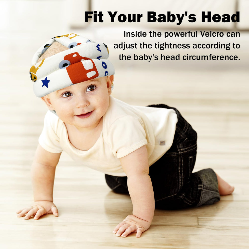 REFLYAWAY compact infant helmet design for convenient everyday use.