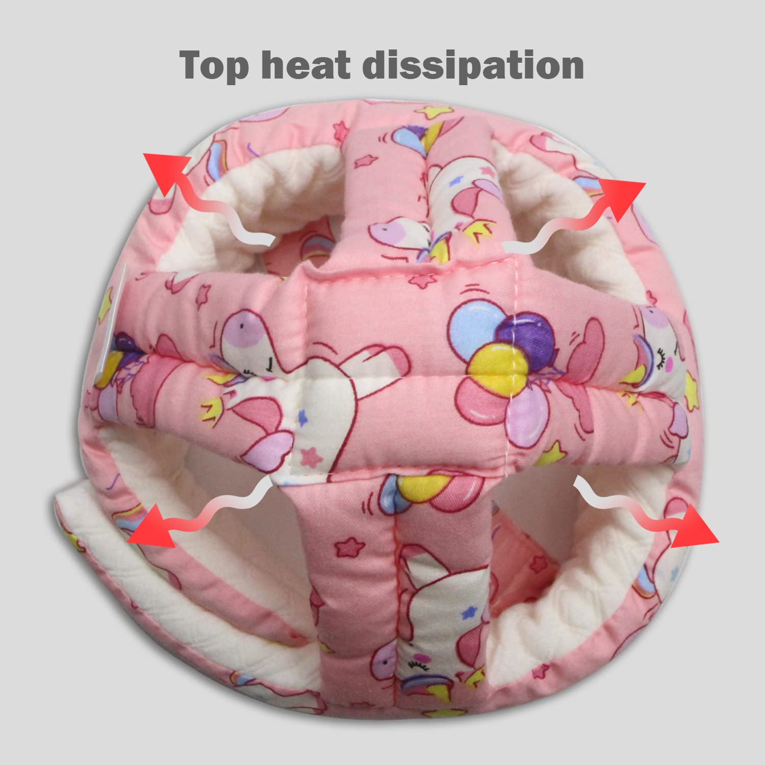 REFLYAWAY unicorn-pattern helmet adds playful style to protection.