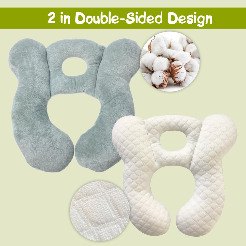 REFLYAWAY pillow with cute cartoon patterns appeals to kids during travel.