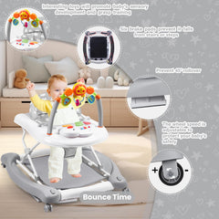 RefoereBabe walker with adjustable height for growing babies.