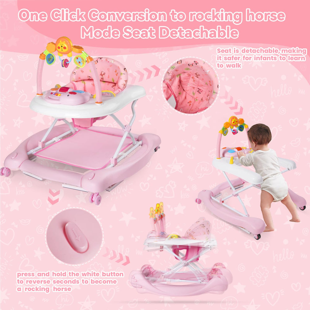 RefoereBabe walker features musical toys to engage baby's senses