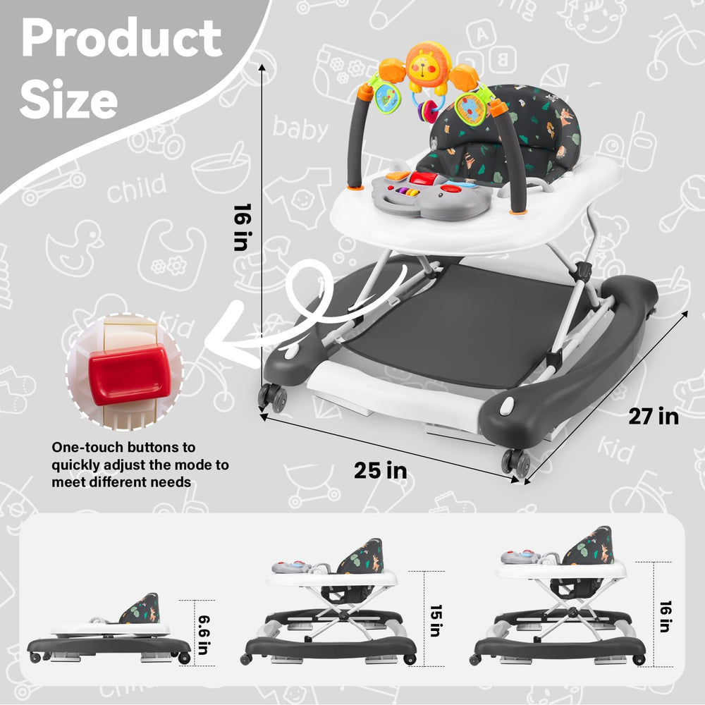 RefoereBabe baby walker toy rack highlights sensory play features