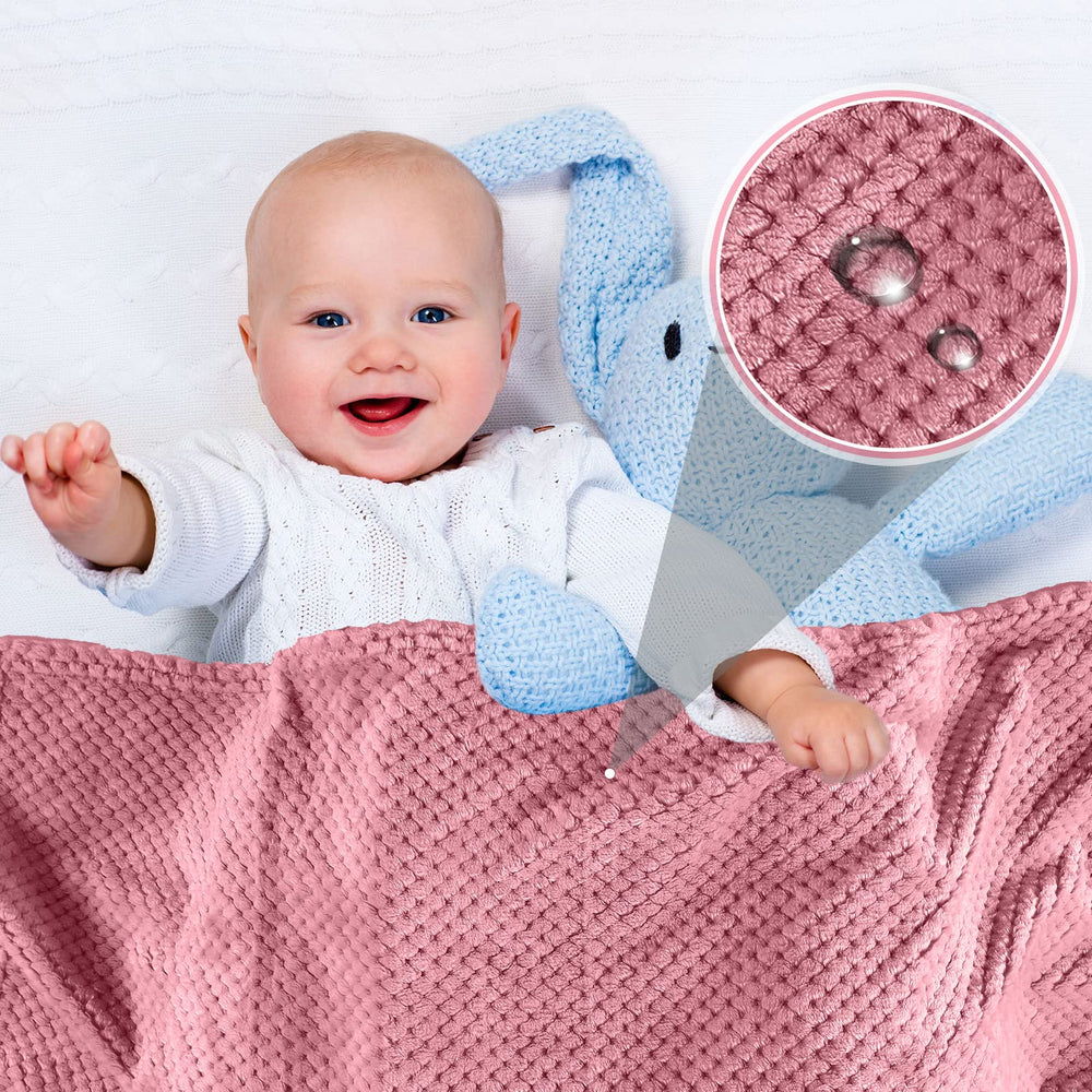 Reginary nursery blanket 30x40 ideal swaddle or baby wrap at bedtime.