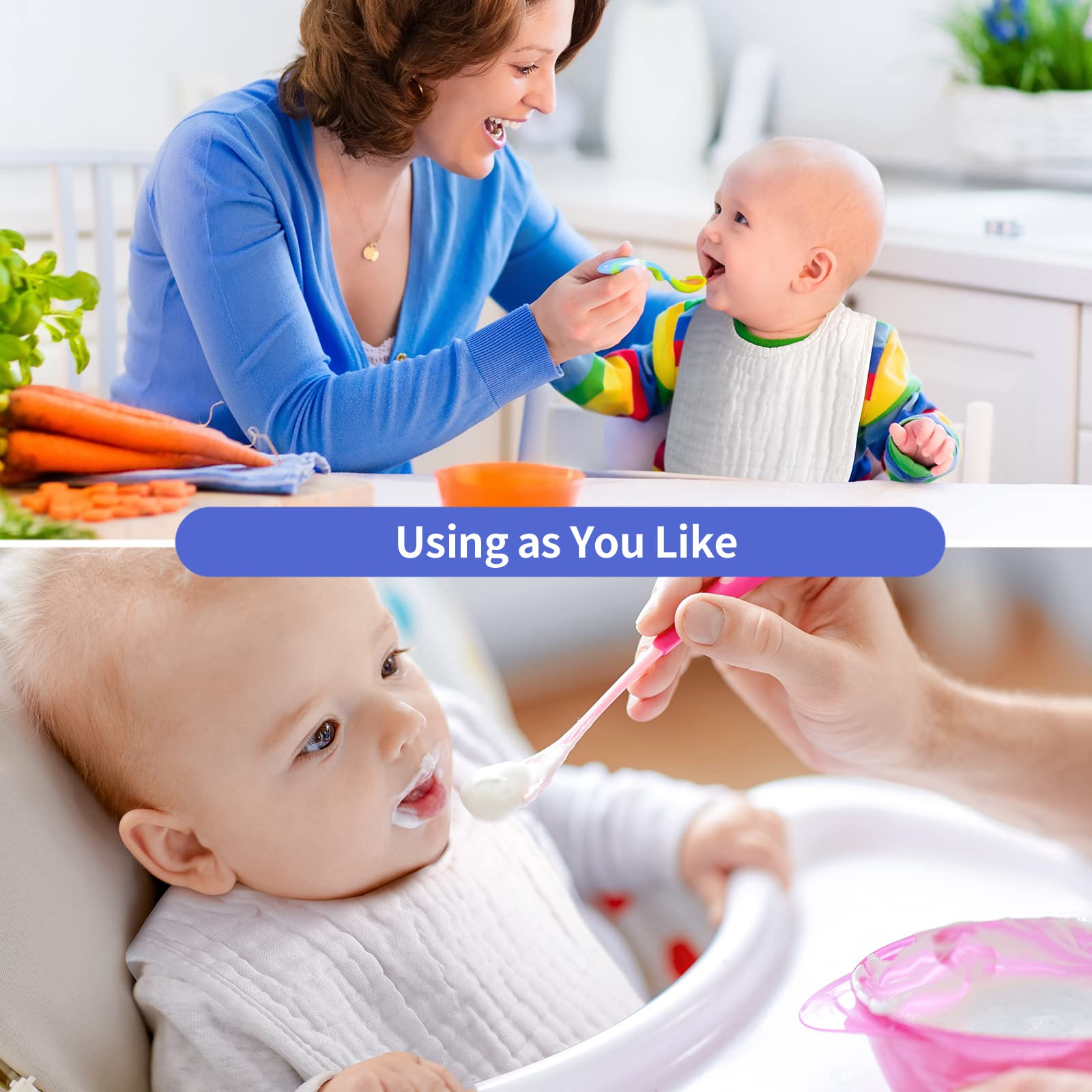 Reginary bibs daily-use easy-match outfits during messy mealtimes.