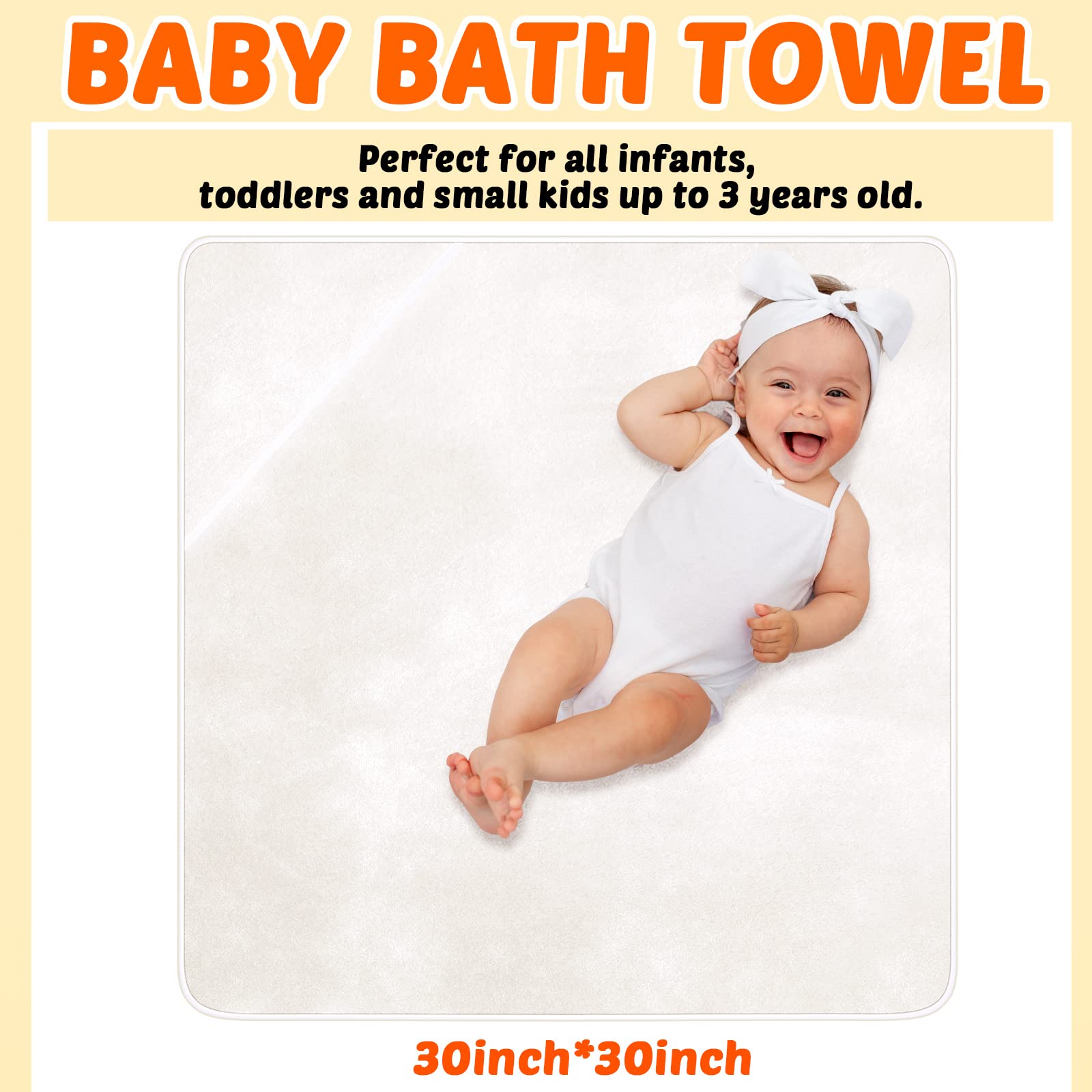 Reginary coral fleece bath towel 30x30, highly absorbent for gentle post-bath warmth.