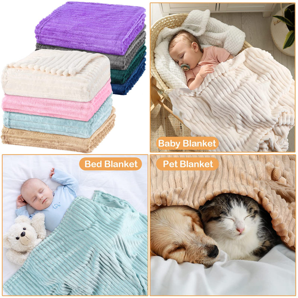 Reginary blankets feature durable edges to reduce pilling and shedding