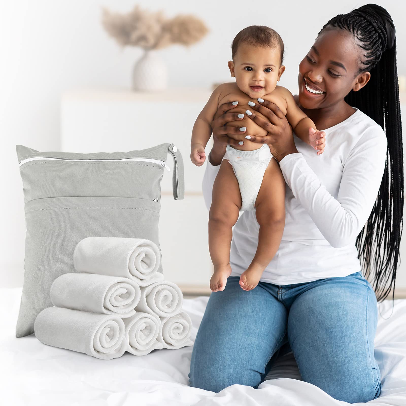 Reginary gift-ready pack of unisex diaper inserts for new parents