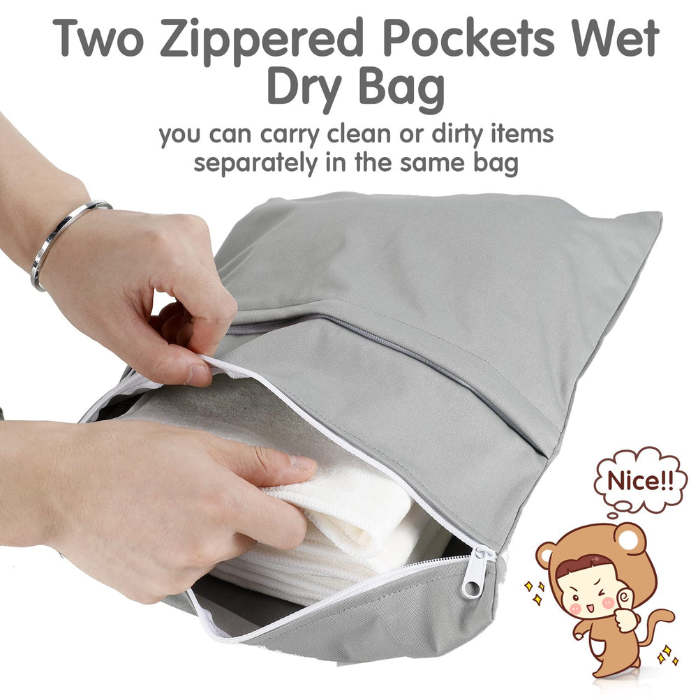 Reginary reusable diaper inserts ready for daily wash and reuse