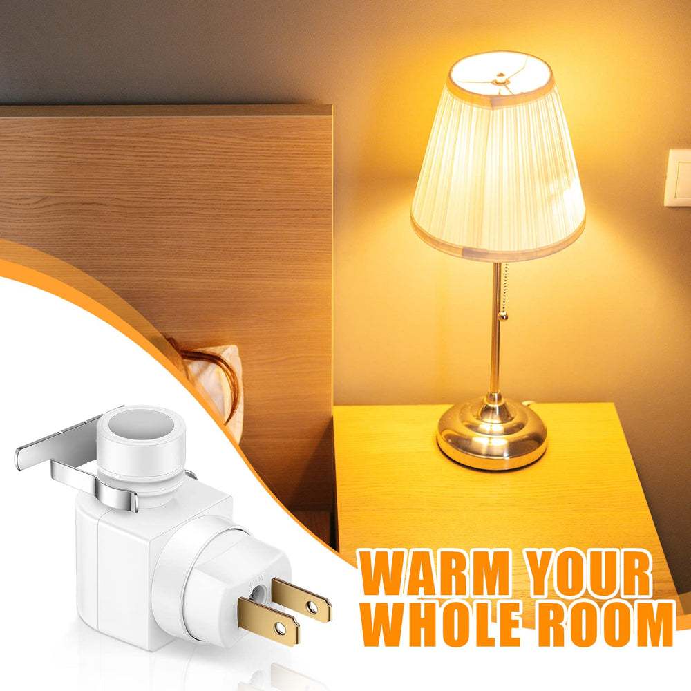 Reginary plug-in night light base shown with on/off switch