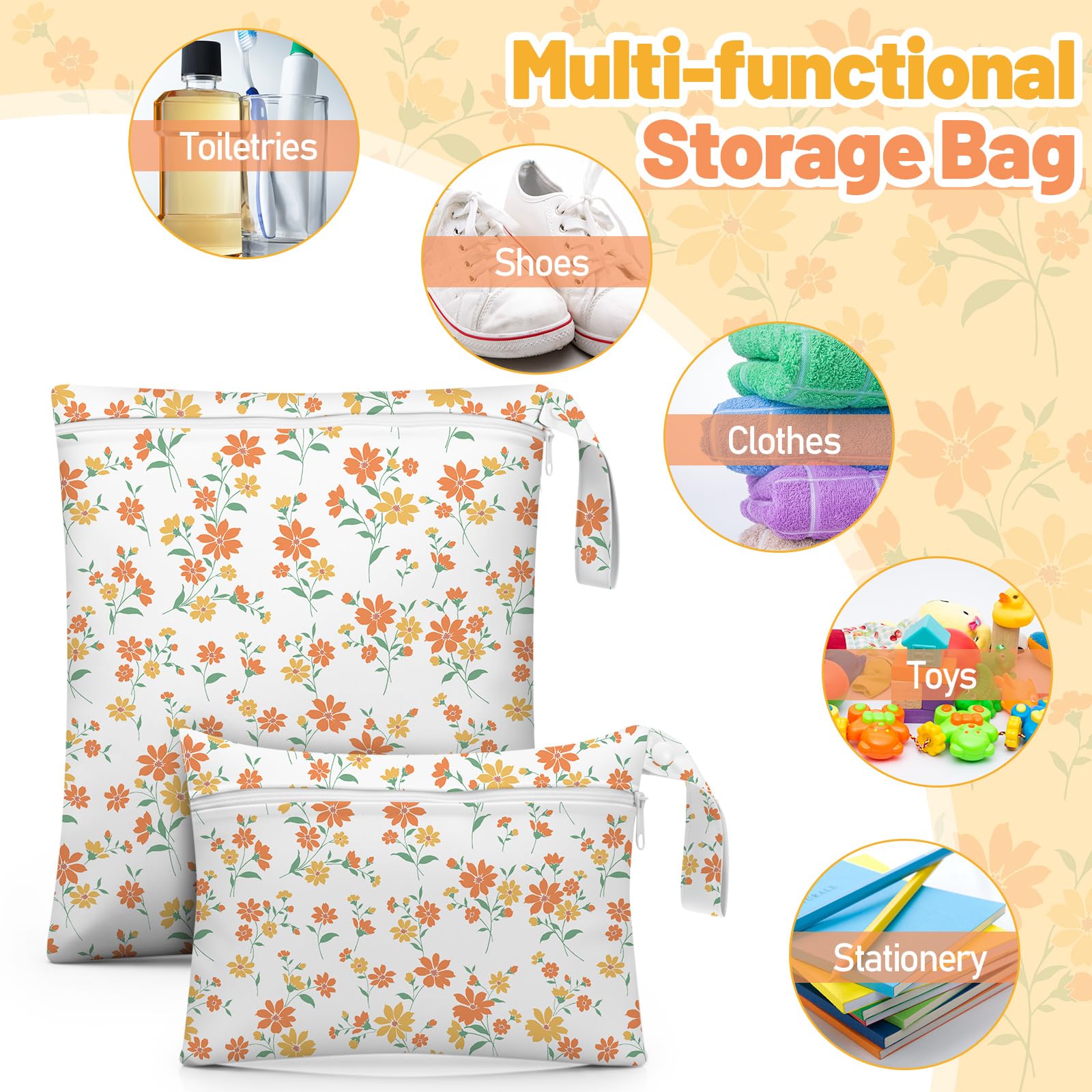 Reginary gym and toiletries bag demonstrates organization while traveling or at the gym