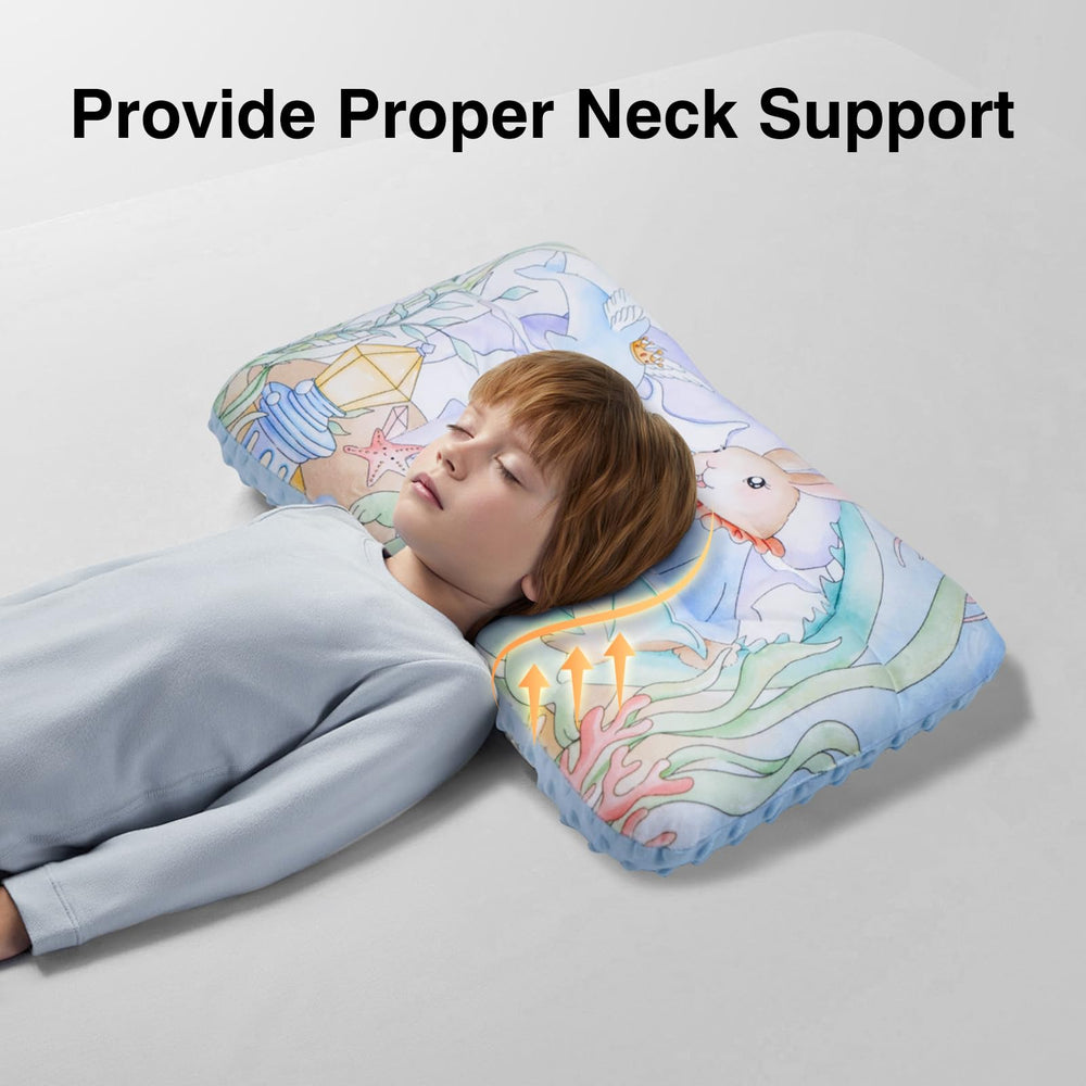 Reidio toddler pillow designer-pattern print offers unique visuals