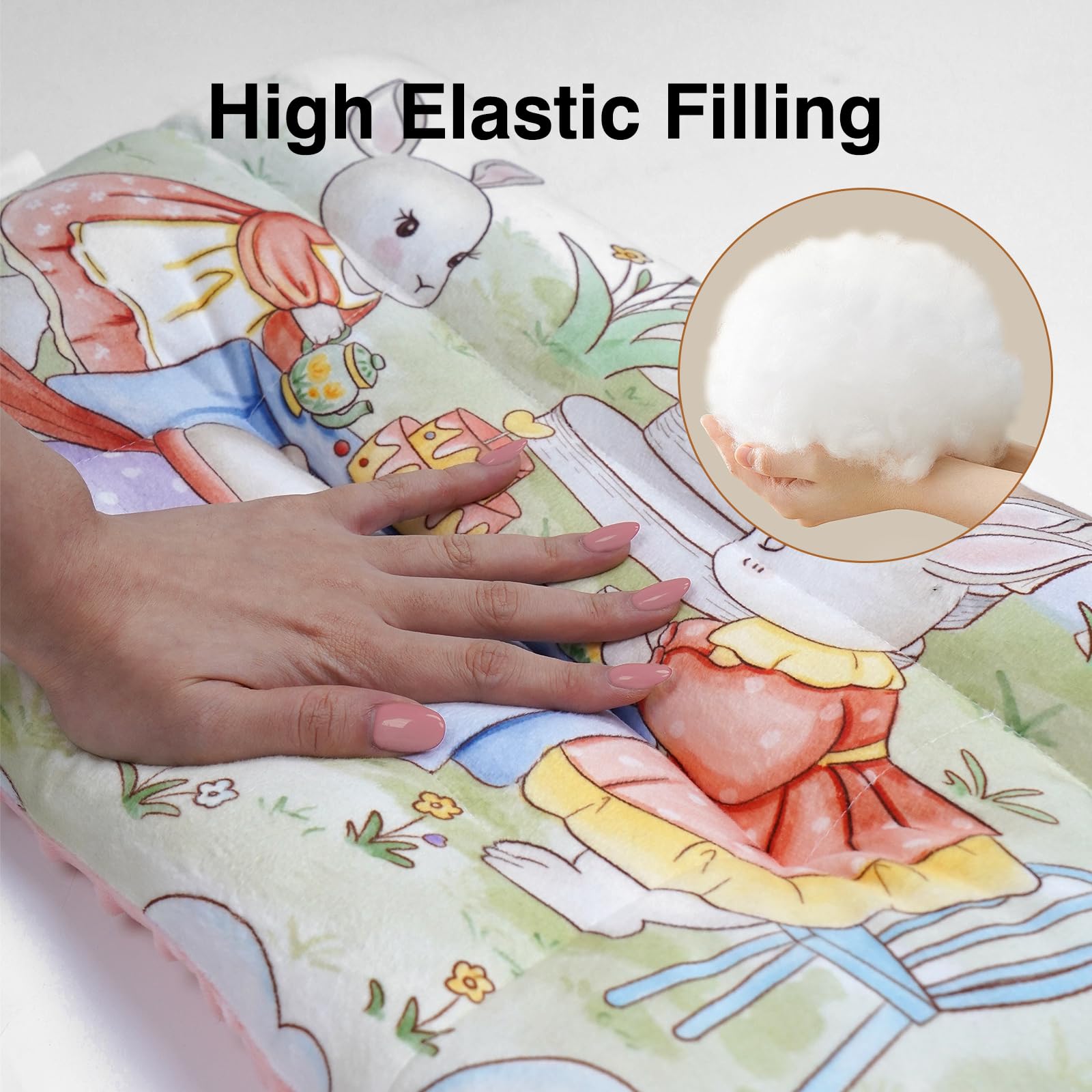 Reidio toddler pillow machine washable for easy care