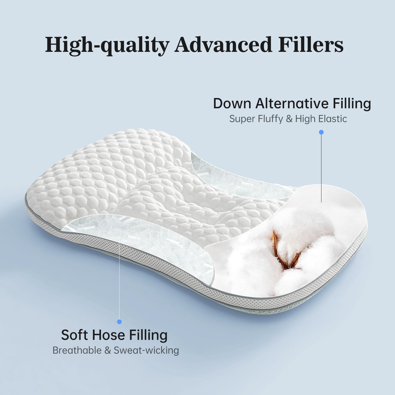 Reidio Toddler Pillow compact 12x20 inches is travel-ready for trips and naps.