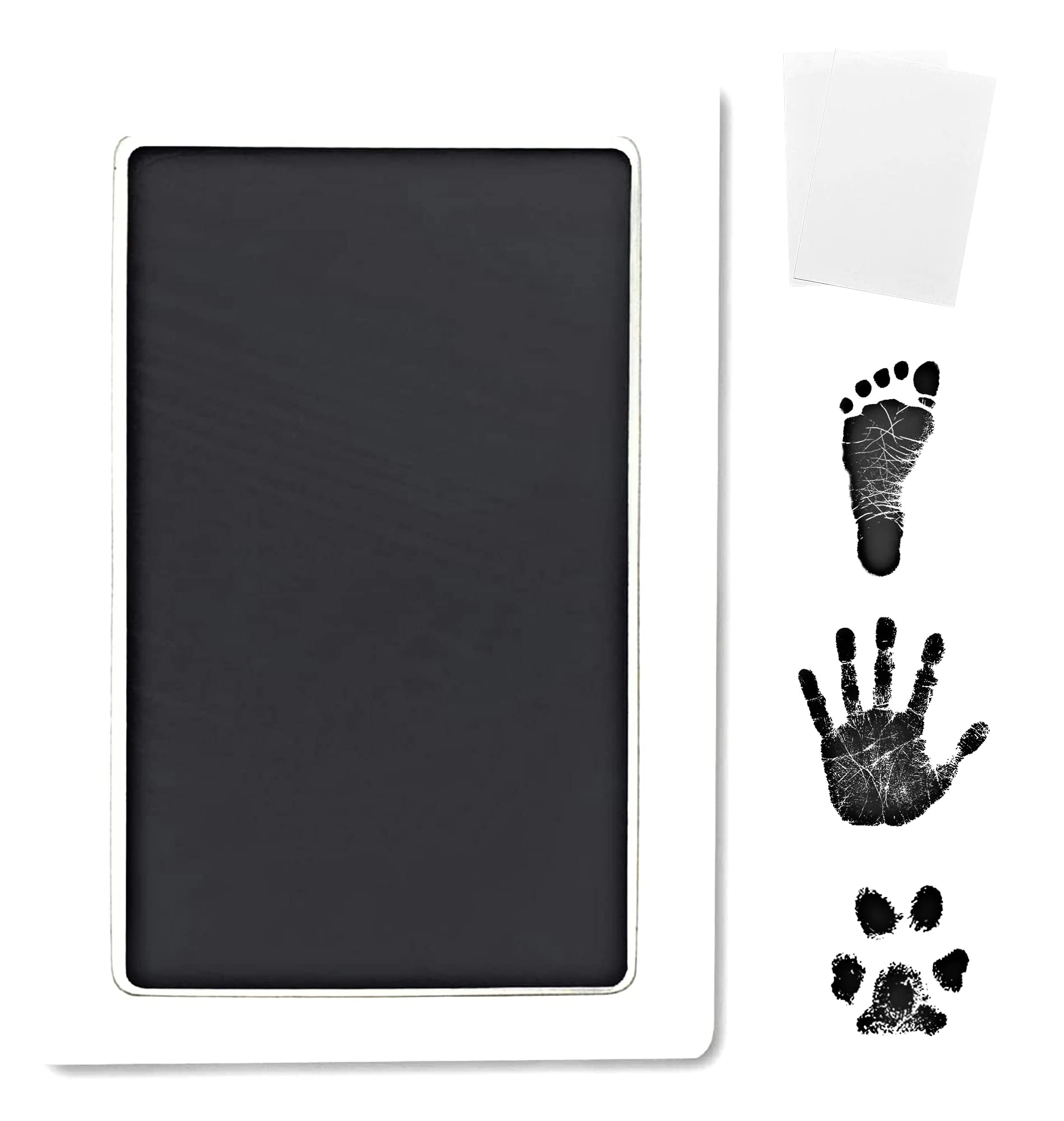 ReignDrop Inkpad Large Clean Touch overview demonstrates mess-free baby and pet imprinting