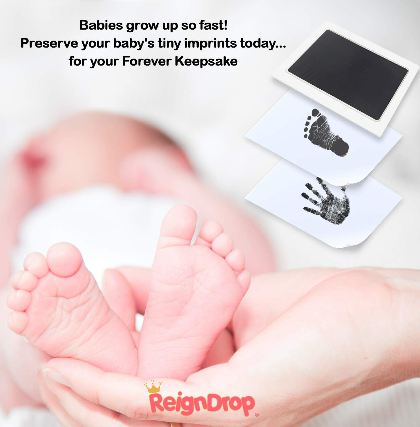 ReignDrop Inkpad Large color options offer playful personalization for nursery decor