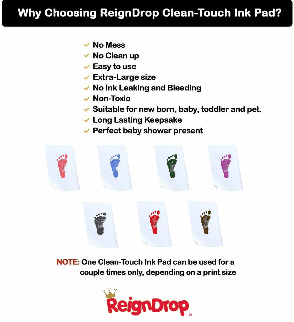 ReignDrop Inkpad Large gifting packaging makes a thoughtful baby shower present