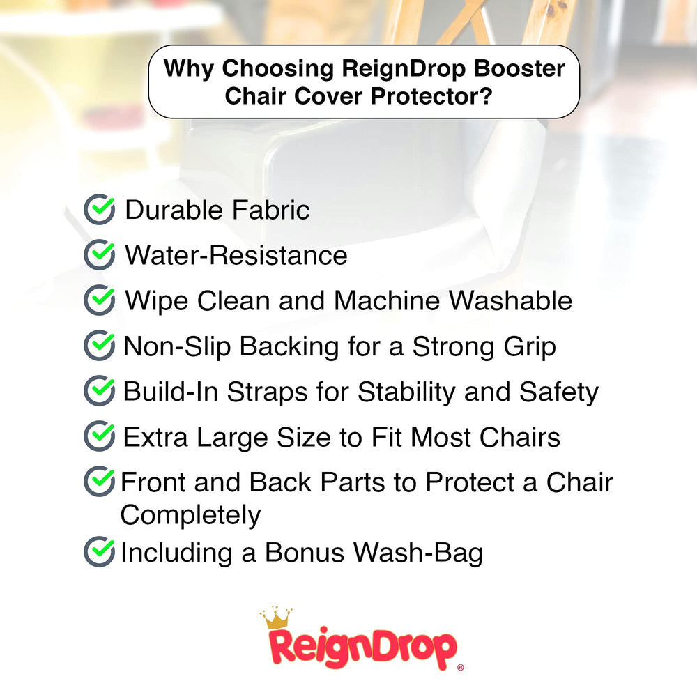 ReignDrop wash bag included simplifies washing and air-drying after spills