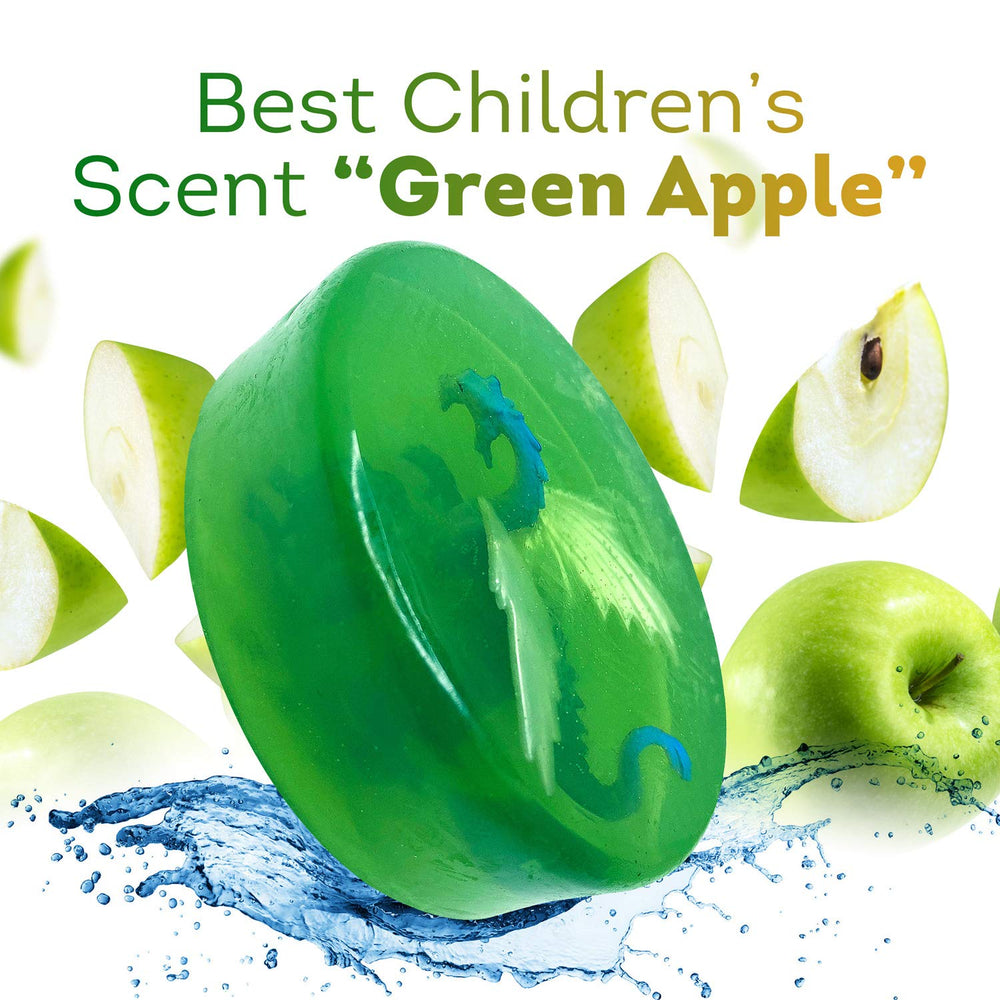 Relaxcation 1 face and body wash demonstrates soft lather for kids