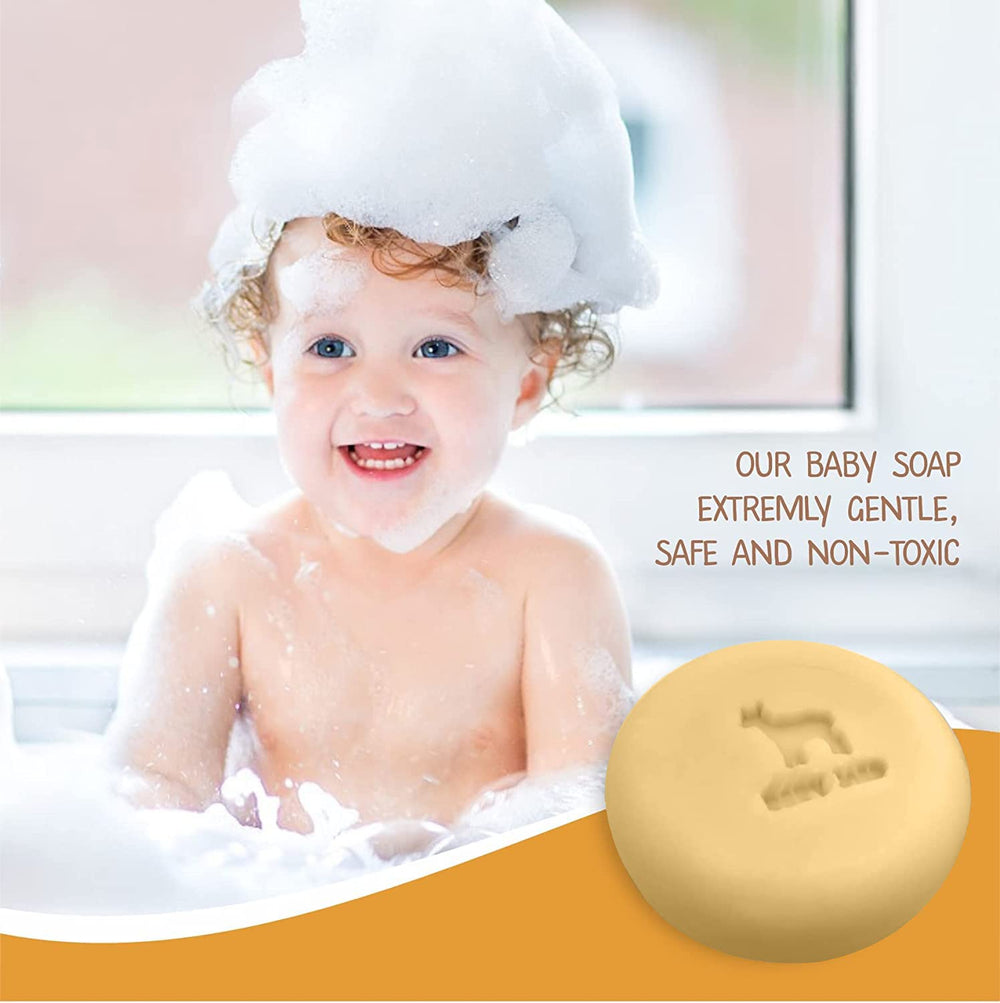 Relaxcation natural baby soap batch small-batch production ensures quality