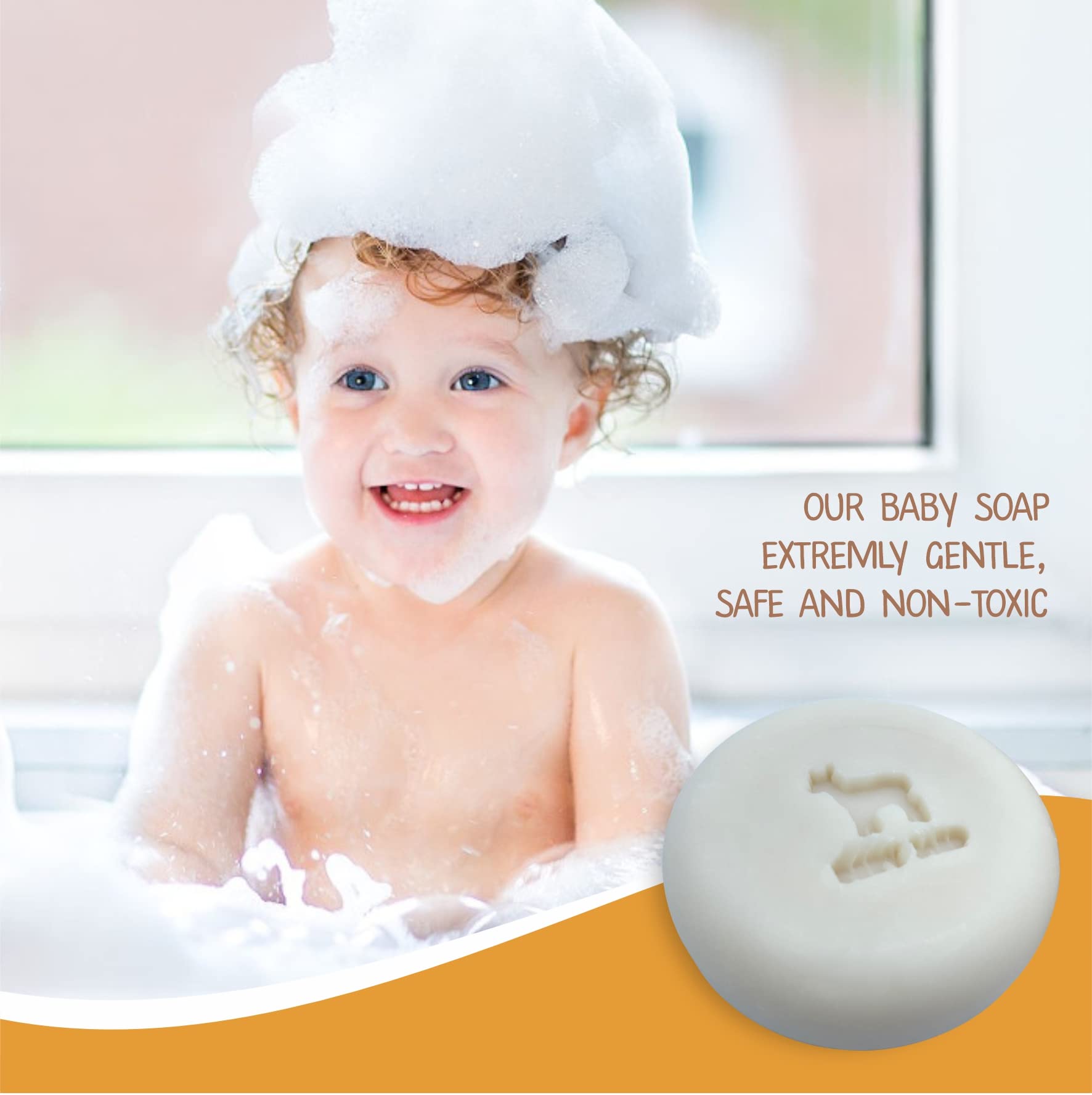 Relaxcation natural ingredients goat milk and honey highlight nourishing skin care