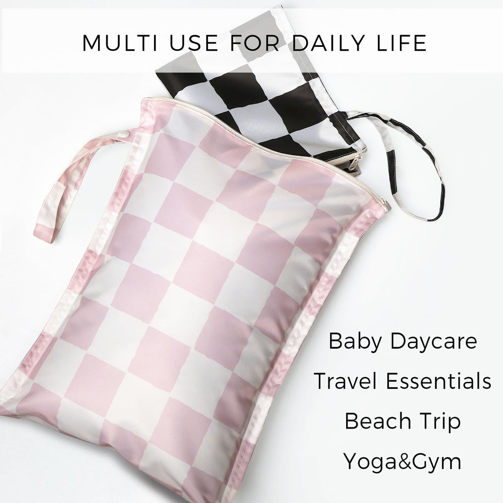 RelaxScene wet bag closeup reveals durable waterproof material
