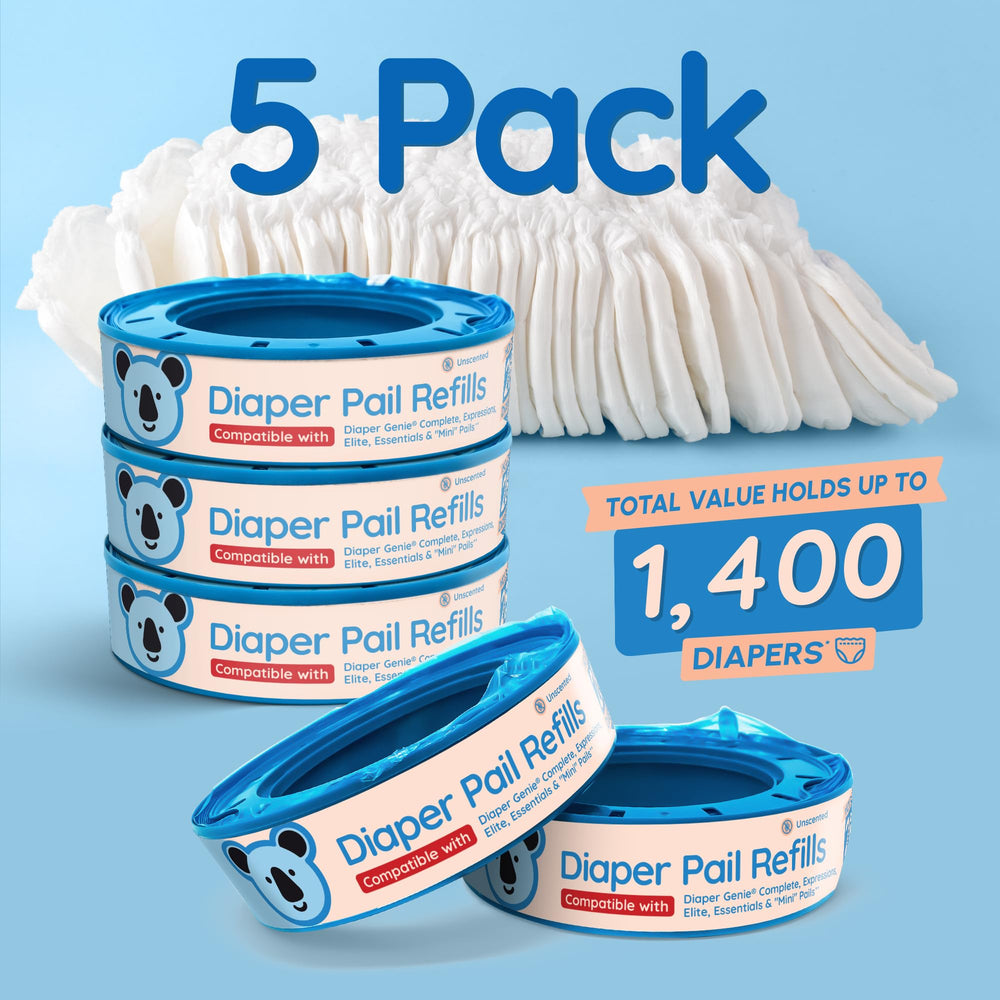 Reli refill bags compatible with Genie Complete for easy use
