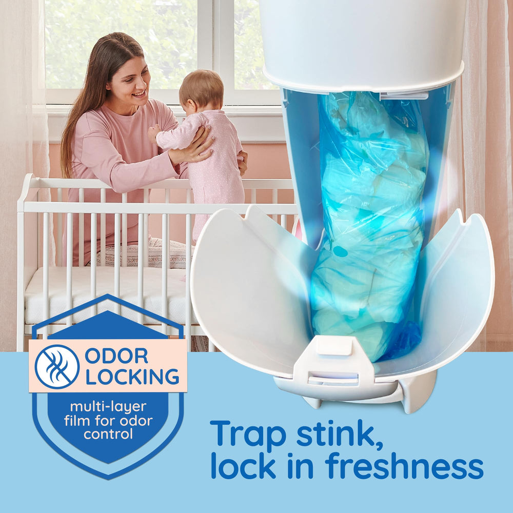 Reli unscented diaper pail bags ensure fragrance-free diaper changes
