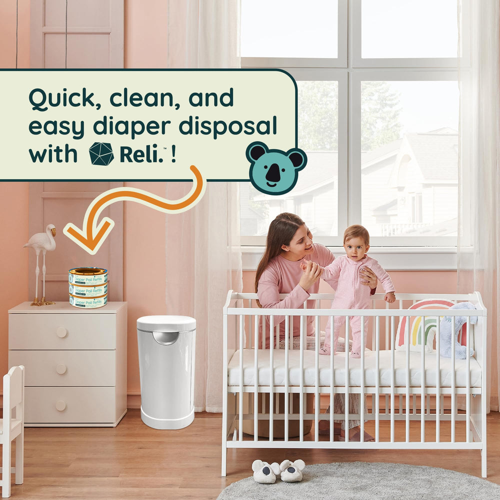 Reli lavender-scented refill provides a pleasant disposal experience for caregivers.