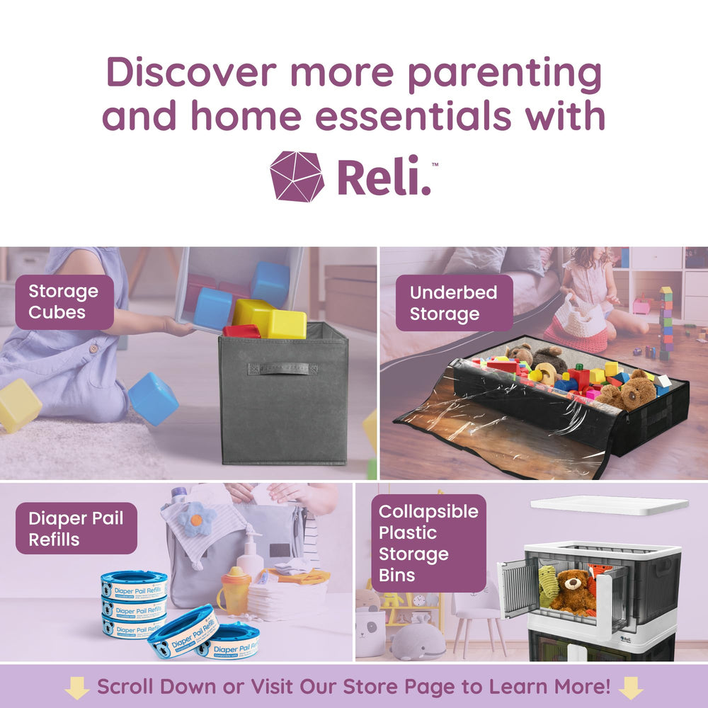 Reli multi-purpose pads suit chairs, beds, strollers and other everyday spots.