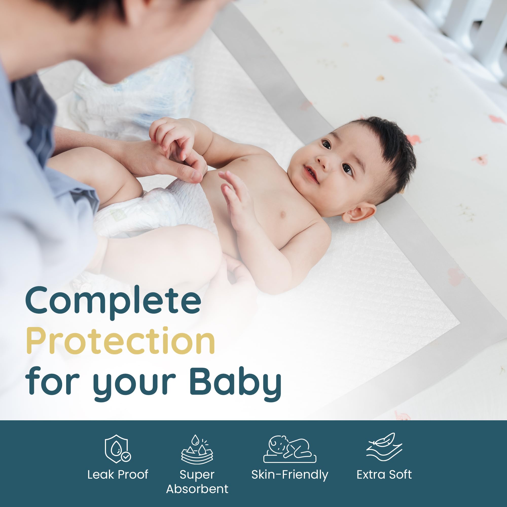 Reli changing pads suit chairs, beds, floors, strollers for versatile use