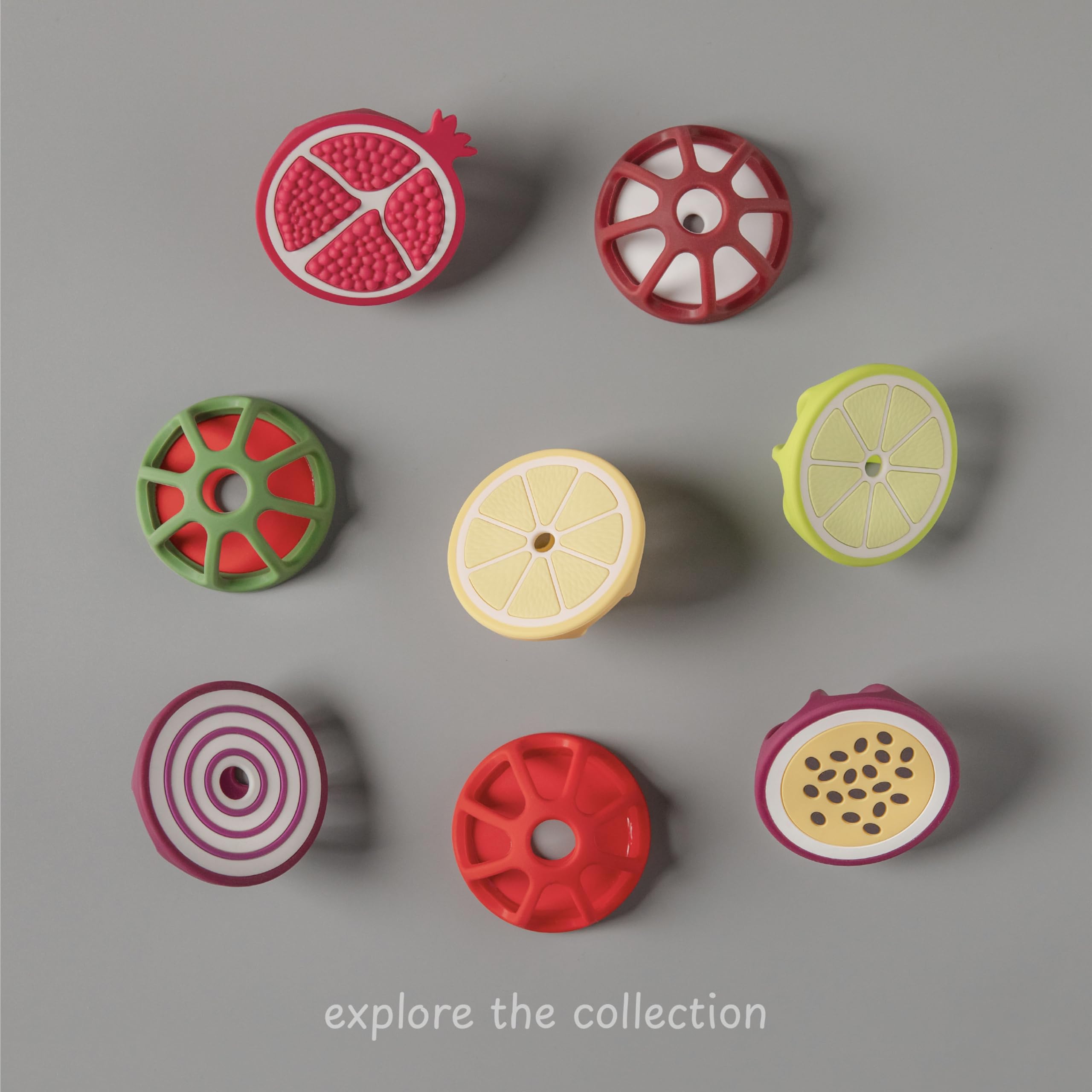 Relive newborn teether promoting gentle chewing and hand-eye coordination