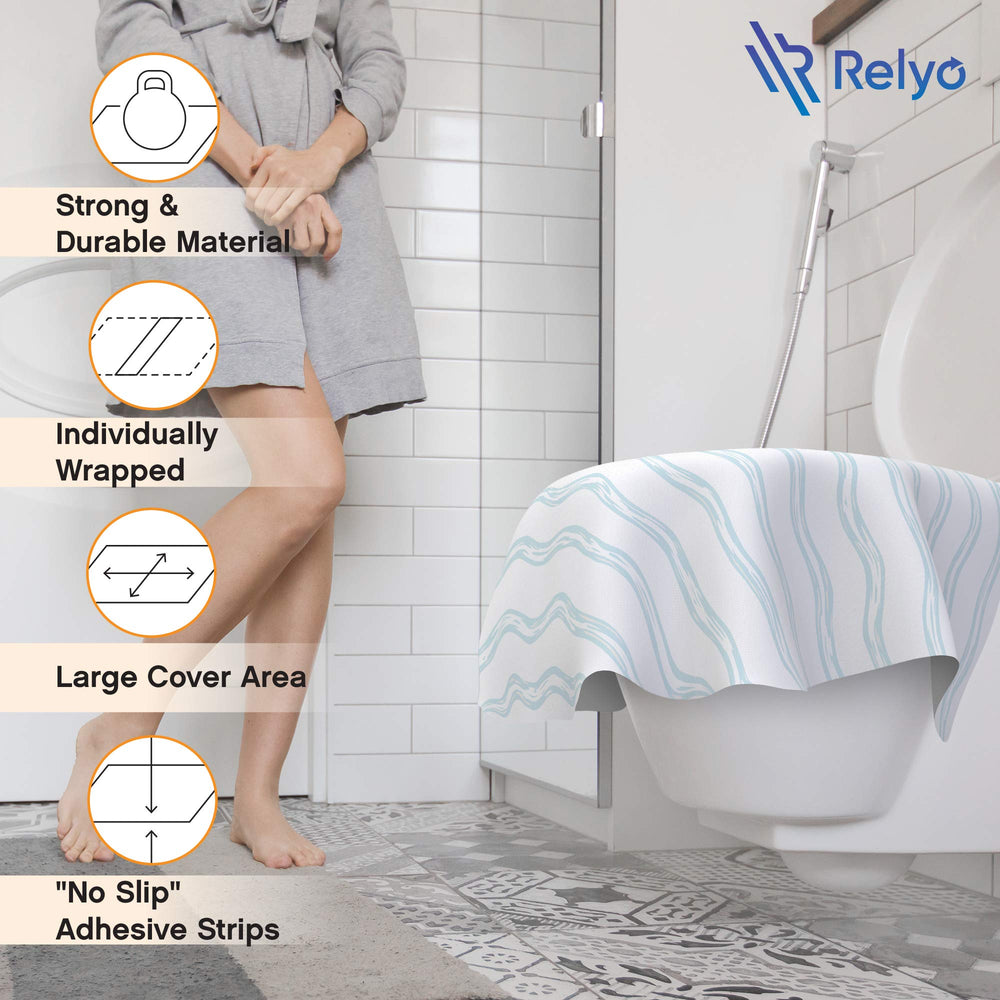 Relyo dinosaurs print designed for kids to ease potty time