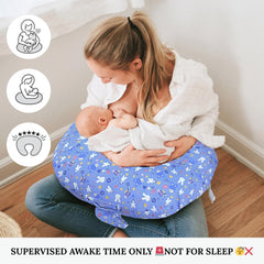 RELY+ nursing pillow dual-zippers enable easy removal and filling
