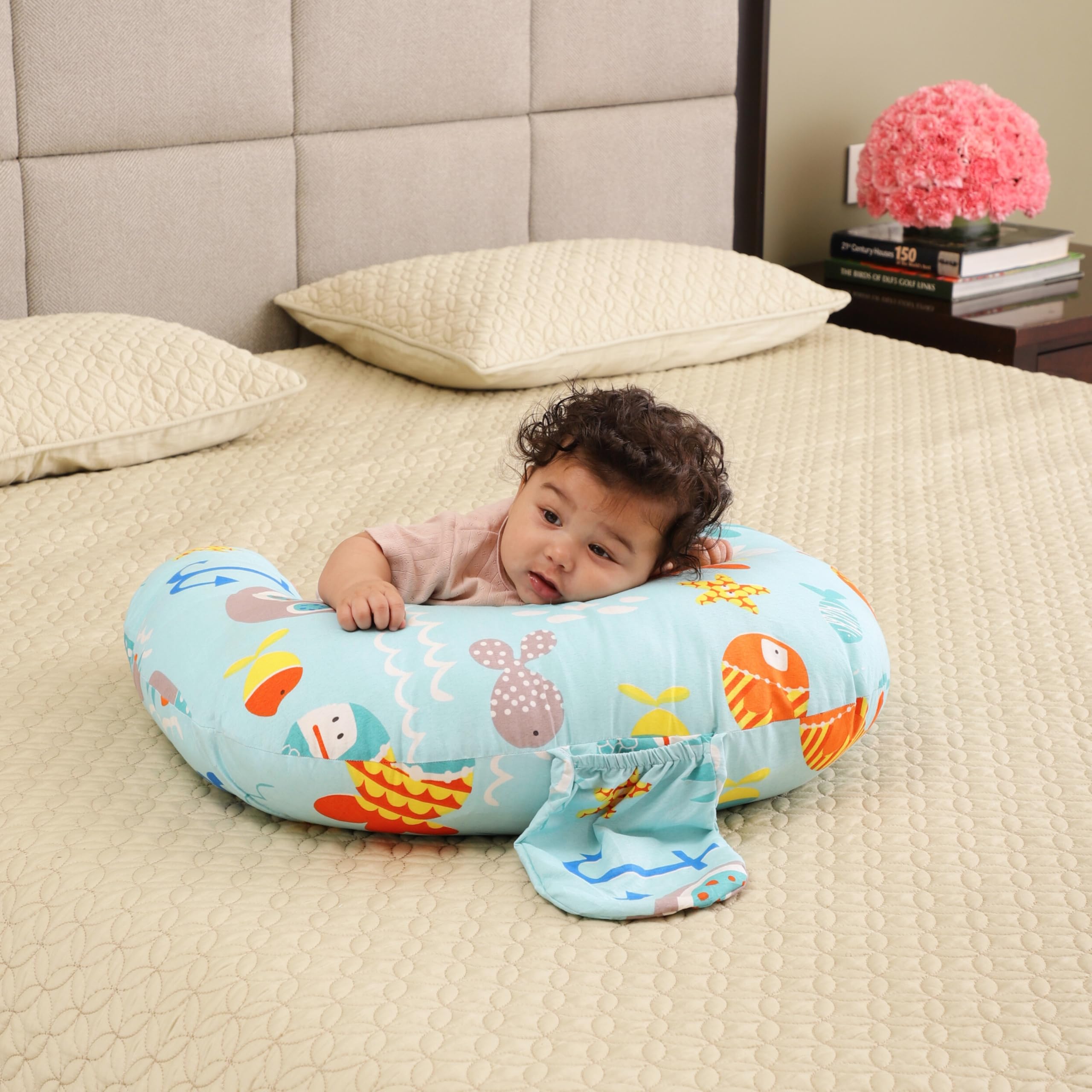 RELY+ Original Nursing Pillow detachable support panel for a customized fit