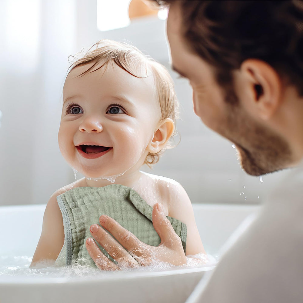 Remagr burp cloths are machine-wash friendly for easy care.