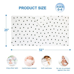 REMASS toddler hooded towel 25x51 inches provides warmth and quick-dry after swimming.