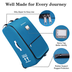 REMEIT stroller bag front luggage tag pocket speeds stroller identification.