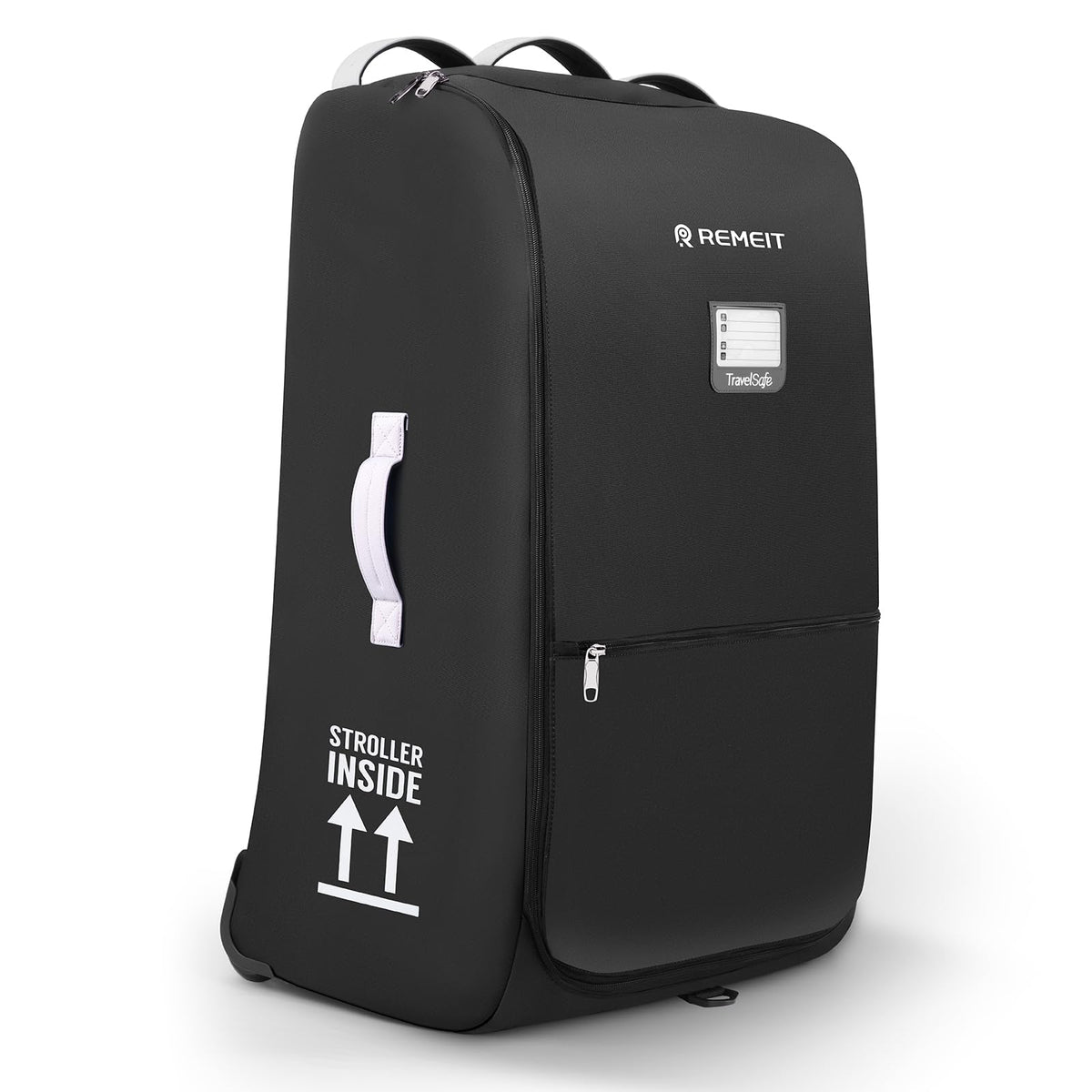 Remeit stroller bag handle pockets for quick, organized access during travel.