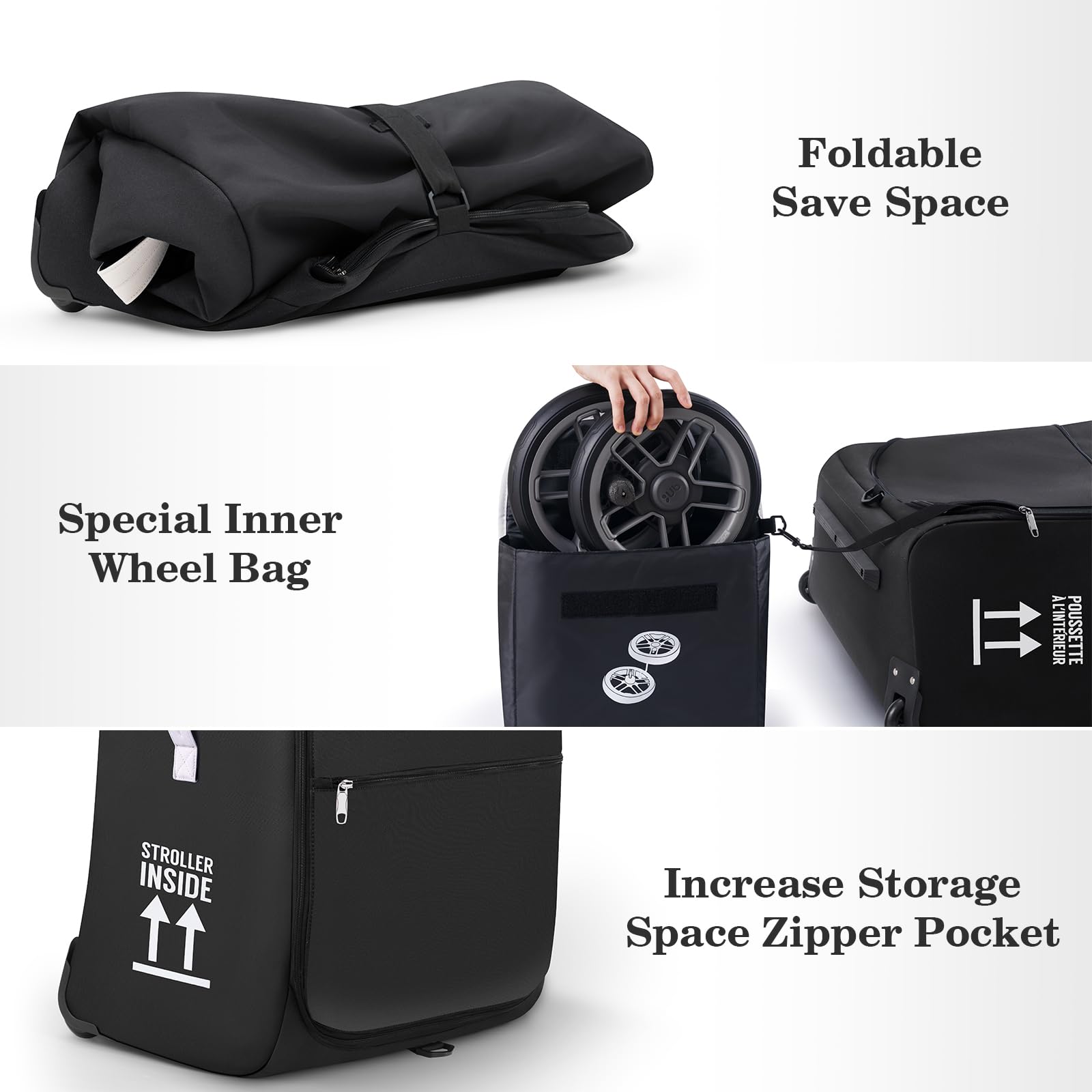 Remeit stroller bag compatibility-with-uppababy-vista-v2-cruz-v2 ensures proper fit.